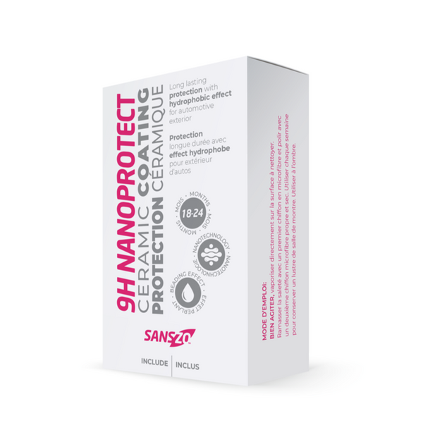9H NanoProtect Ceramic Coating – Deep Gloss Hydrophobic Shield