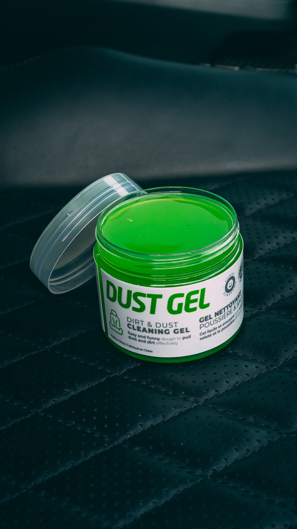 DUST GEL product lifestyle visual