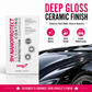 SansZo 9H NanoProtect helps enhance paint depth, shine and slickness with a deep gloss ceramic-style finish.