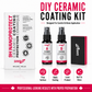 SansZo 9H NanoProtect DIY ceramic coating kit includes components for careful at-home application.