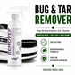 SansZo Bug and Tar Remover Spray fast-acting exterior car cleaner for bugs, tar, tree sap and road grime.