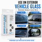 SansZo Nano Glass-Shield is designed for exterior vehicle glass including windshields, side windows, rear windows and mirrors.