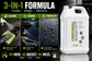 3-in-1 waterless car wash formula cleans dirt, restores gloss and leaves protective hydrophobic protection.